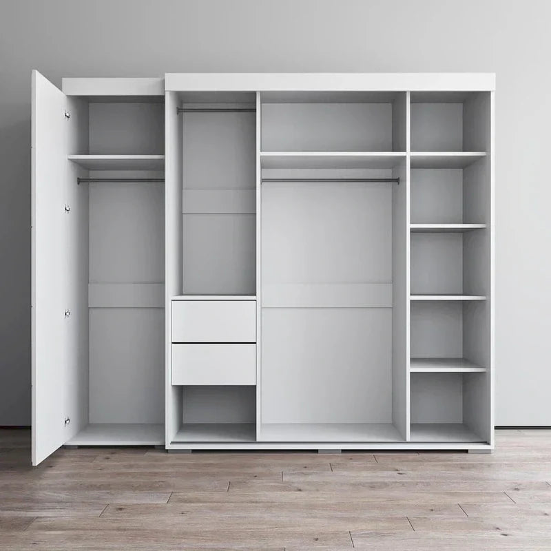 Three-Mirror Wardrobe