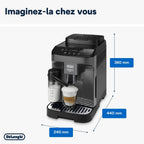 Magnifica Evo Machine a Café Grain ECAM292.81.B, Machine Expresso et Cappucino, 1.8L, 1450W, Noir