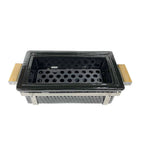 Parrilla De Mesa Rectangular Japonesa Tradicional Sumibi