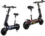 MAXX Patinete Eléctrico para Adultos de Ultra Alta Velocidad 60 MPH, Plegable | Motor Dual de 5000W | Batería de 60V / 38.5Ah | Autonomía de 133 km | Pendientes de hasta 30°
