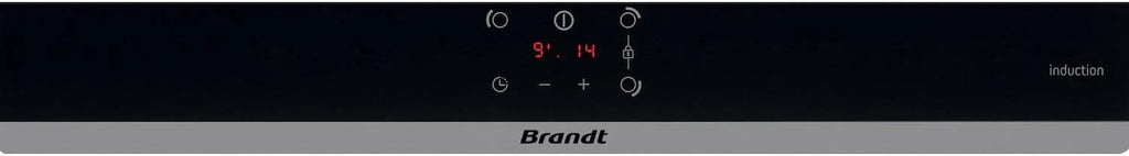 Brandt - BPI6362B - Plaque Induction - Table de Cuisson Encastrable - Noir - 3 Foyers - 5900W - Dimensions Encastrement : 56x49cm - Précision et Performances - Fabriqué en France