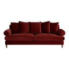 Josea 3 Seater Teak Wood Sofa