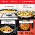Tefal Ingenio Emotion Set of 3 Frying Pans 22/24/28 cm + 3 Saucepans 16/18/20 cm + Stew Pot 24 cm + Wok 26 cm + 12 Accessories | Induction Safe, Non-Stick, Dishwasher and Oven Safe