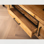 Iron Industrial Style Large Mango Wood Sideboard TV Unit