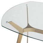 Mesa de escritorio/comedor Archtech Modern Glass de 48’’
