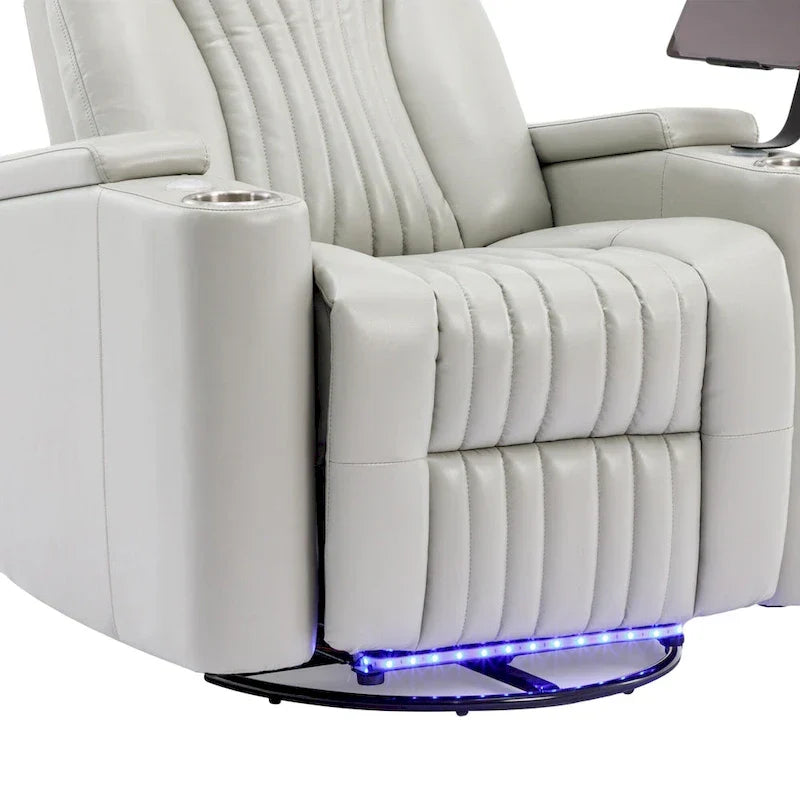 Multifunctional 270 Swivel Home Theater Power Recliner