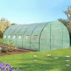 ProBache - Serre Tunnel de Jardin 18m² Verte Gamme maraîchère CRIMÉE 6x3m