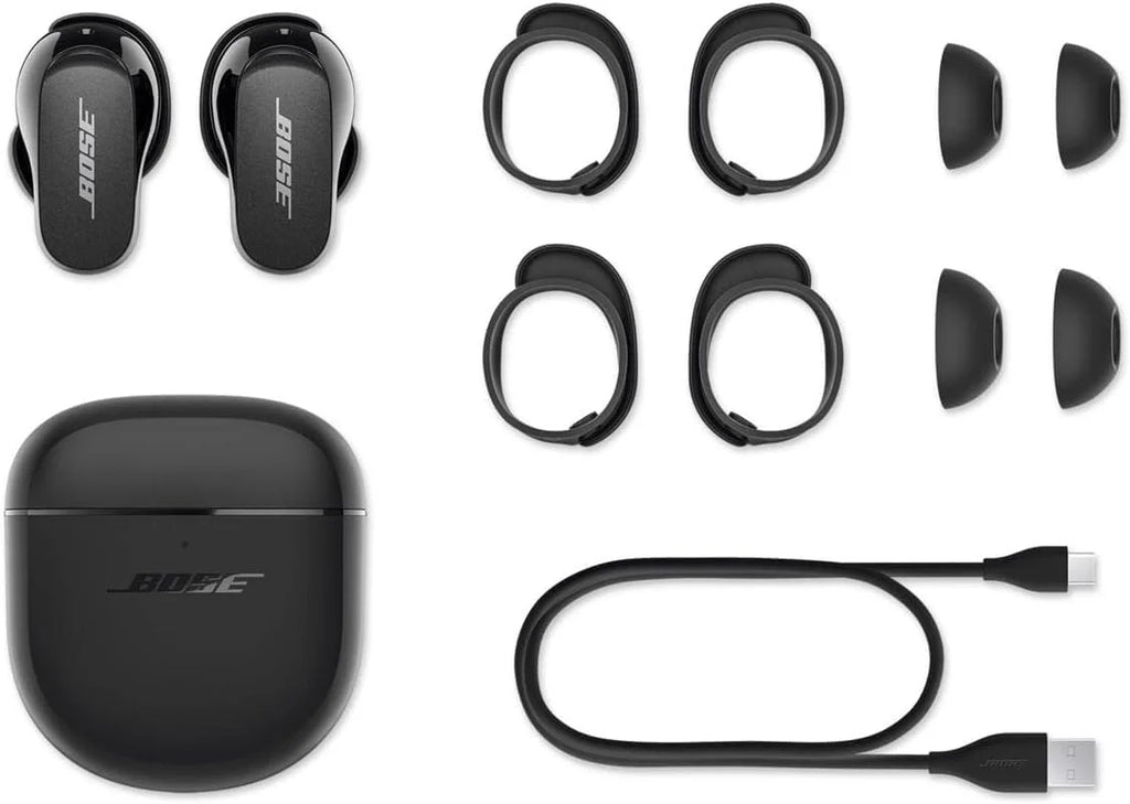 QuietComfort Earbuds II, Écouteurs sans Fil, Bluetooth, écouteurs à Réduction, avec Une Réduction de Bruit et Un Son Personnalisés, Noir
