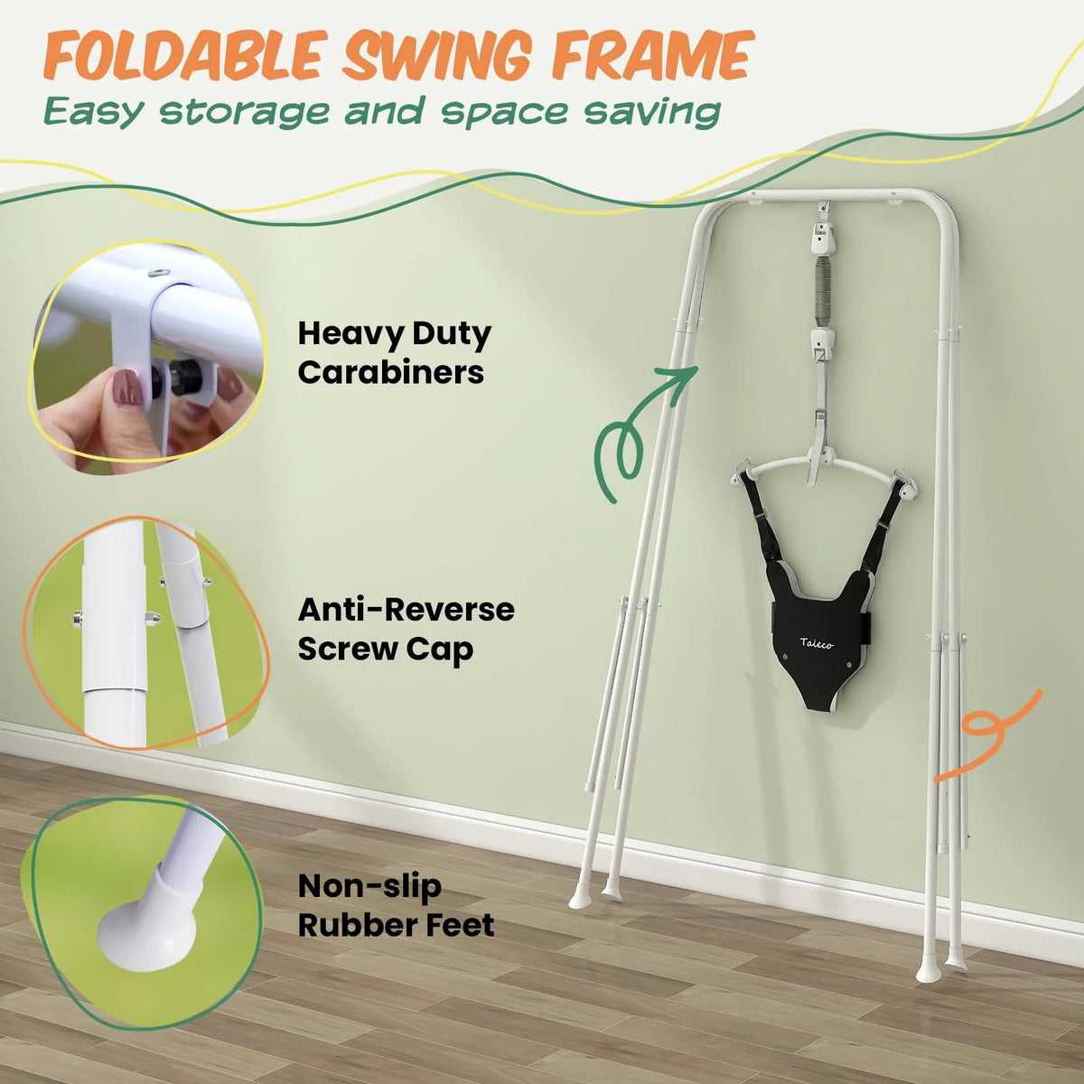 Jumper Plegable para Bebé Interior y Exterior