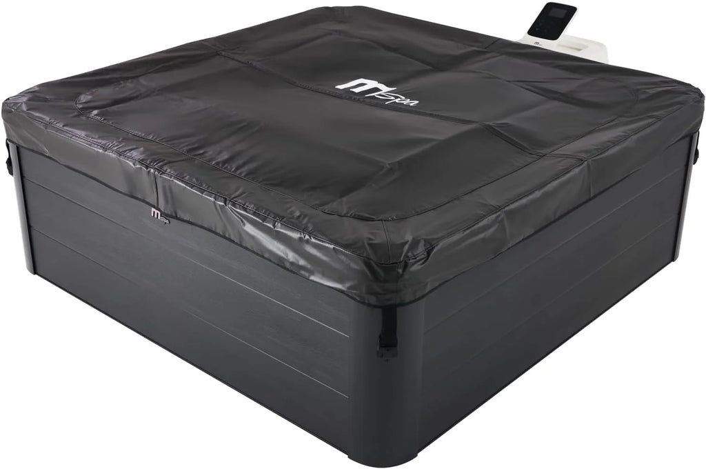 Spa Rigide connecté carré 180 cm MSPA Oslo Aero Plus – Spa 6 Places – Jets air et Eau – Lot de 8 filtres Inclus