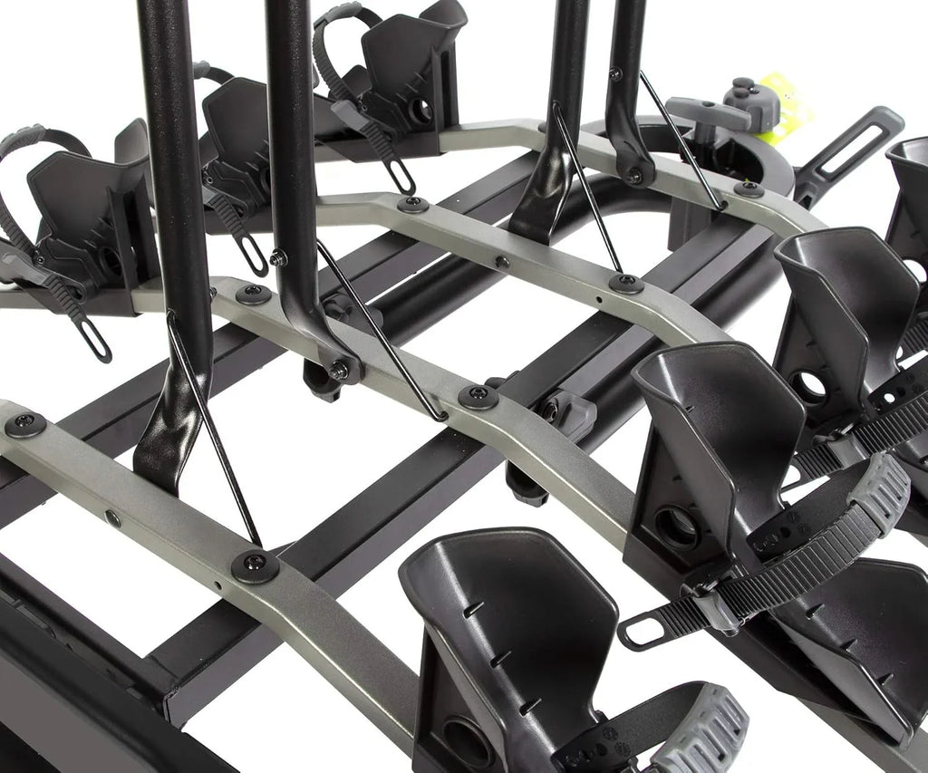 BUZZRACER 4 porte-vélos attelage plateforme, stable et facile à installer