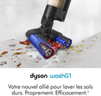 WashG1 Nettoyeur de sols durs – Nettoyage Humide Puissant (Noir/Bleu)