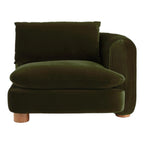 ComfyTrio 2 Seater Teak Wood Sofa