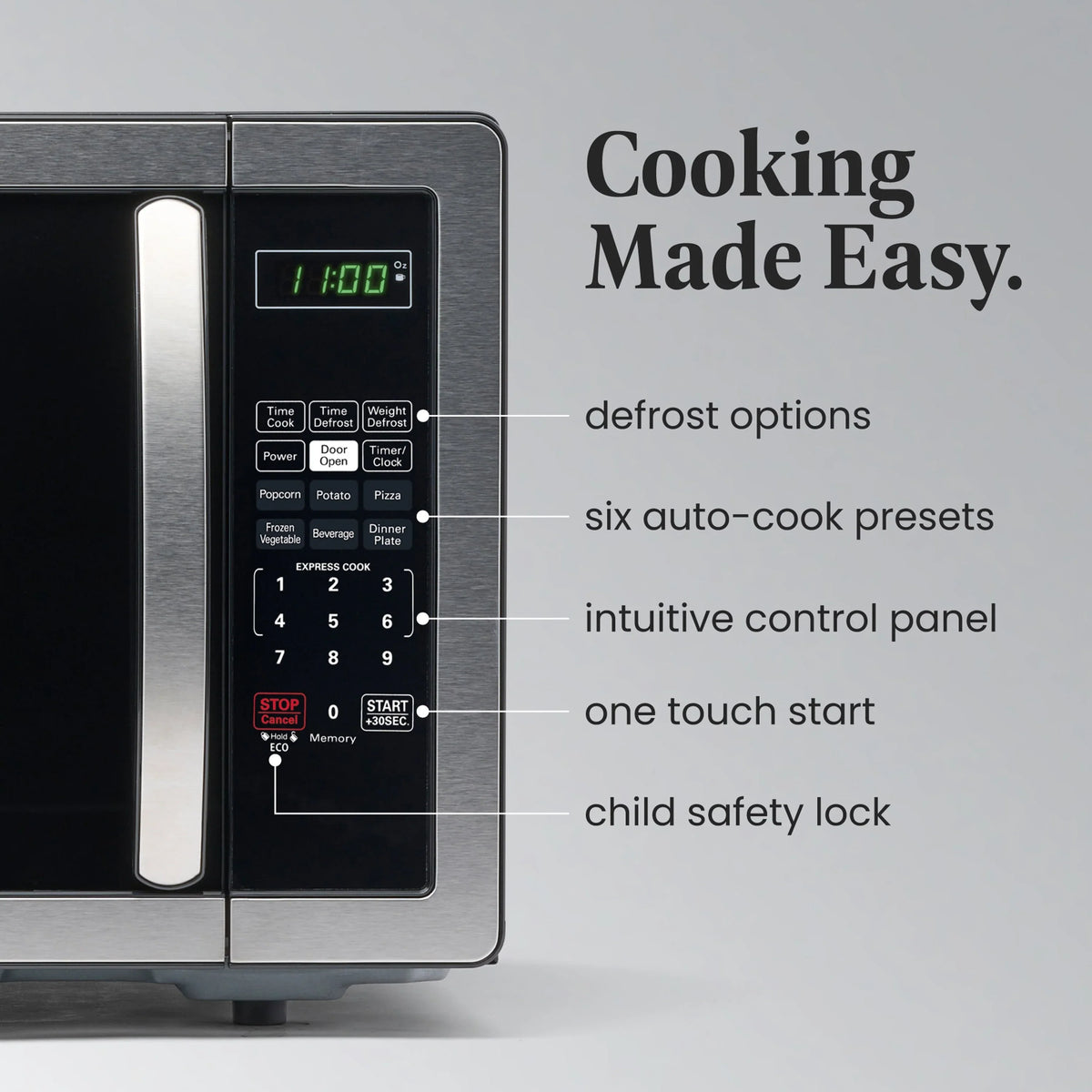 Farberware Classic 1.1 Cu. Ft. 1000-Watt Microwave Oven
