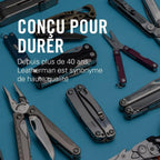 Leatherman Signal Outil Multifonction - 19 Outils pour le Camping et la Survie - Acier