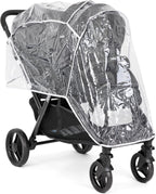 Joie - Evalite Duo - Poussette Double Légère - Siège Arrière Inclinable À Plat - Compatible Sièges Auto Et Nacelles - Suspension 4 Roues - Harnais 5 Points SoftTouch - Dès la naissance