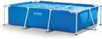 Intex - 28272NP - Piscine Metal Frame Junior rectangulaire Tubulaire (l) 3,00 x (l) 2,00 x (h) 0,75m