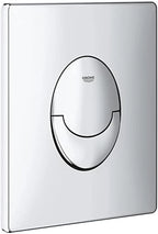 WC Suspendu Pack Complet Accessoires - Pack WC Grohe Bâti autoportant, WC SAT Infinitio sans bride, Plaque chrome, Abattant WC,Cuvette Toilette, Chasse d'eau Wc, Mécanisme