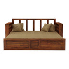 ModaLounge 3 Seater Sofa Cum Bed Sheesham Wood
