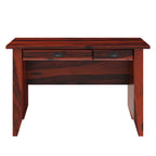 Adahy Solid Sheesham Wood 2 Drawer Study Desk