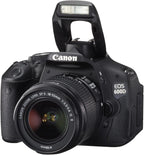 Canon EOS 600D Appareil photo numérique Reflex 18 Mpix Kit Objectif 18-55mm IS II Noir