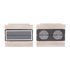 Cocina de juego y barro colgante – Madera certificada FSC – Acabado en gris grabado