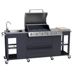 Cocina Exterior Texas - 4+1 Quemadores