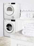 Summit 24" Washer/Heat Pump Dryer Combination Complete Laundry Station