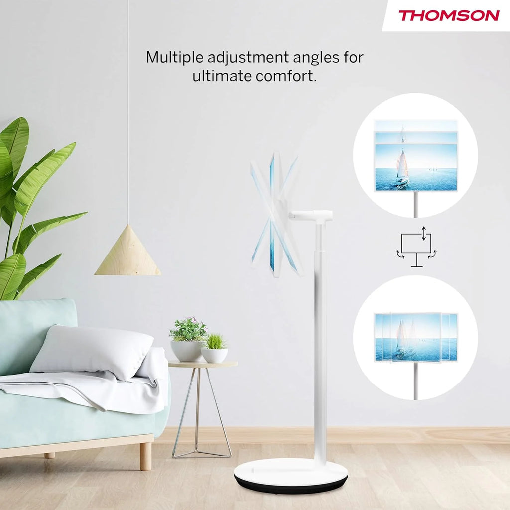 THOMSON Go TV 32 Pouces (81 cm), téléviseur Android Portable – HD Ready (1366x768), Commande vocale, Netflix, Disney,Google,Bluetooth 5.1, Wi-FI, Fonction Hotspot, autonomie Jusqu’à 4 Heures