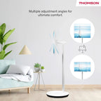 THOMSON Go TV 32 Pouces (81 cm), téléviseur Android Portable – HD Ready (1366x768), Commande vocale, Netflix, Disney,Google,Bluetooth 5.1, Wi-FI, Fonction Hotspot, autonomie Jusqu’à 4 Heures