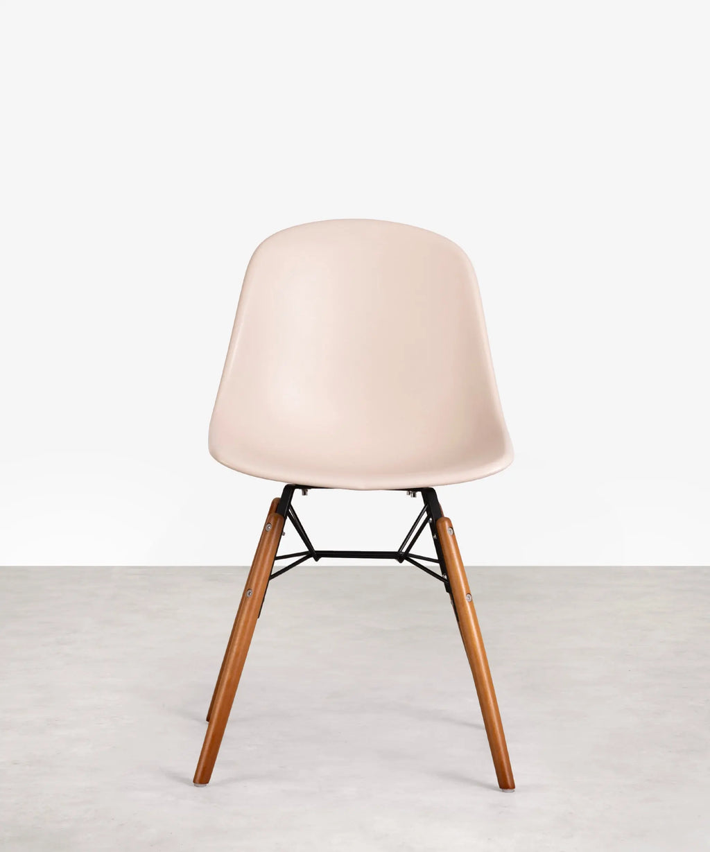 Silla de Polipropileno y Madera Elon