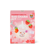 Bag Charm Kit Strawberry Bubble Tea