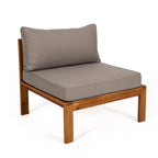 Conjunto de Jardín Rinconera + Mesa de Madera de Acacia, Bali