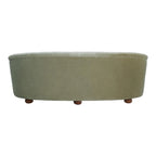 Basim 3 Seater Fabric Sofa