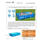 Piscina Tubular 400x211x81 cm Bestway