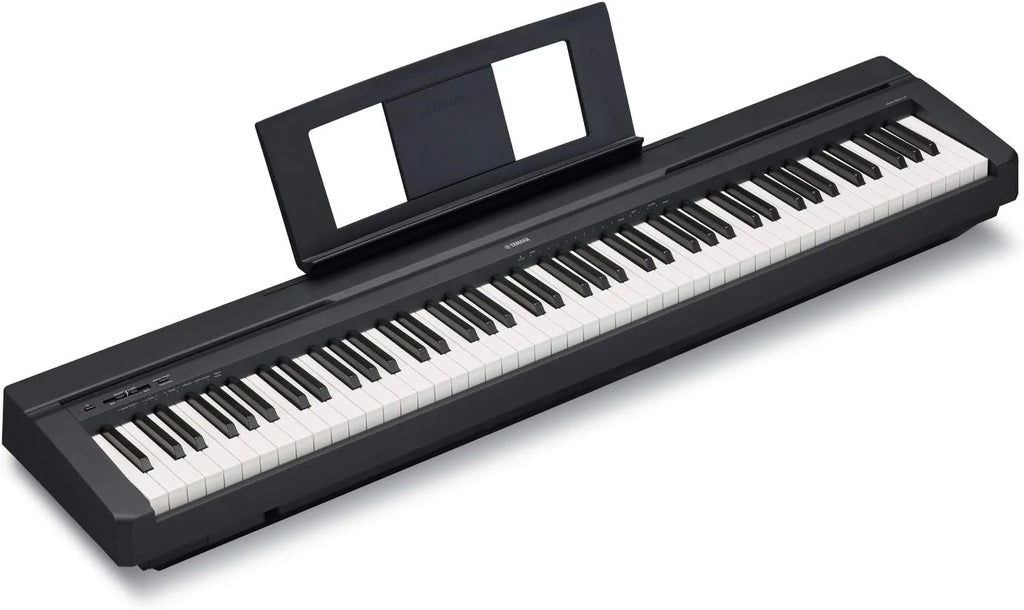 Yamaha P-45 piano numérique avec 88 touches – Compact et transportable – Idéal pour les débutants – Noir