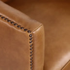 Camishia Leather Chesterfield 2 Seater Sofa