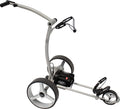 Chariot de golf électrique GT-X400 Pro avec batterie lithium 18 Ah, gris argent