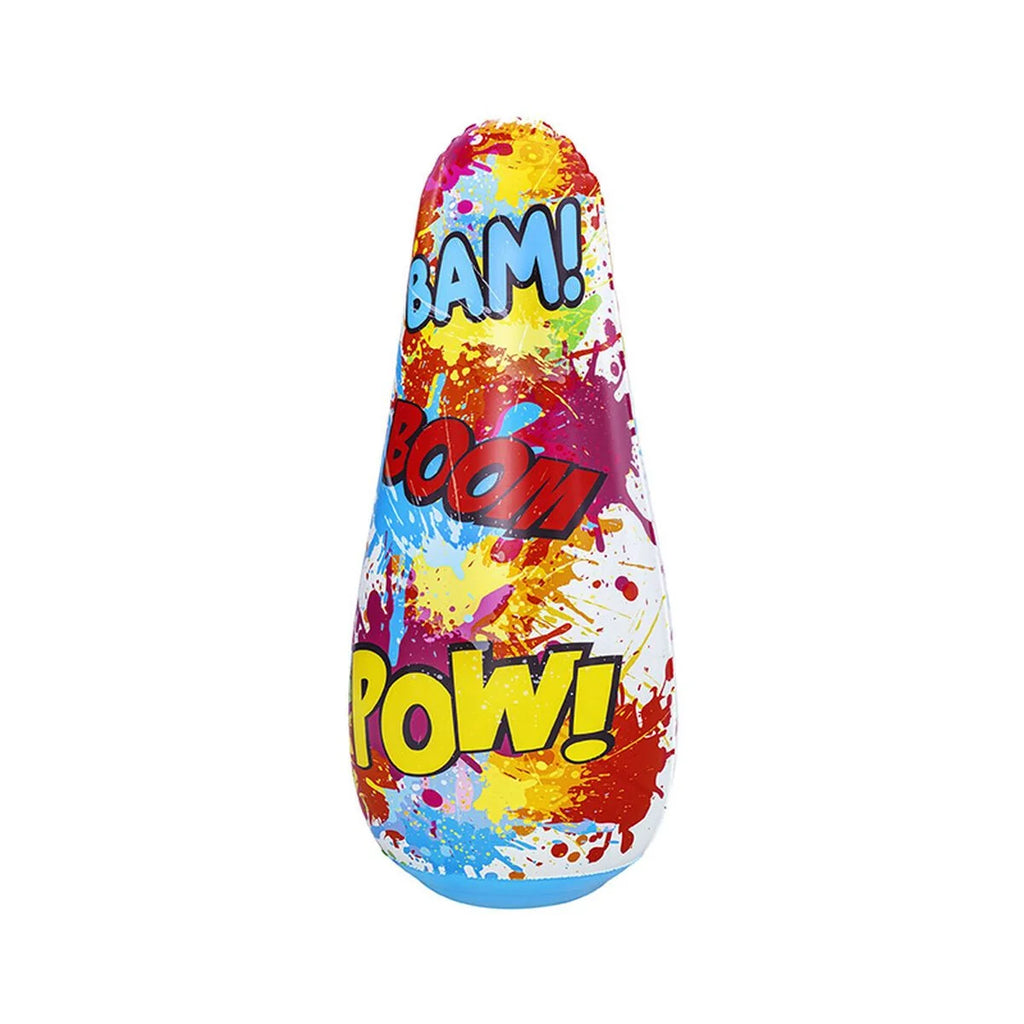 Saco De Boxeo De Pie Hinchable Para Niños Pvc - Bestway. Multicolor