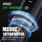 Máquina de Tatuaje Wireless Dragonhawk X9 con recorrido de 3.5 mm