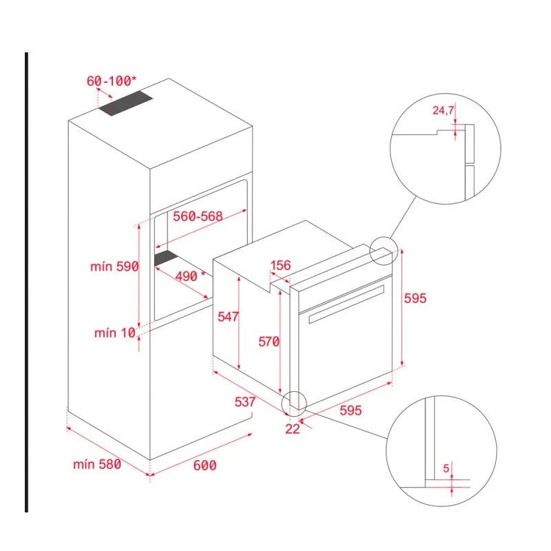 Horno Teka Hlb8400 Blanco G1n 111000004