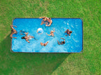 Bestway Kit Piscine Hors Sol rectangulaire APX 365-549 cm x 274 cm x 132 cm - Gris foncé