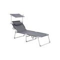 Tumbona Reclinable con Reposacabezas