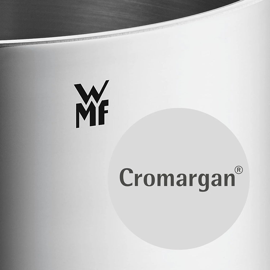 WMF Function 4 - Batería de Cocina 5 Piezas, Acero Inoxidable Apto para Inducción, 1 cacerola baja de 20 cm, 3 cacerolas altas de 16 cm, 20 cm y 24 cm con tapa, 1 cazo 16 cm