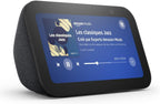 Echo Show 5 (Nouvelle génération) | Écran tactile connecté compact avec Alexa pour le contrôle de votre maison connectée et bien plus | Anthracite