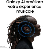 Buds3 Pro, Écouteurs sans Fil, Réduction Active de Bruit, Bluetooth, Argent, Audio 360, AI, Chargeur Secteur Inclus, (Version FR)
