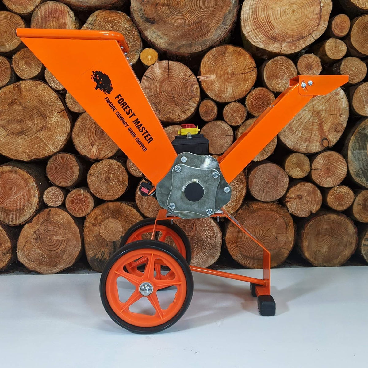 Forest Master FM4DDE broyeur de Jardin électrique 2800 W 4 CV pour Branches, Feuilles de Bois
