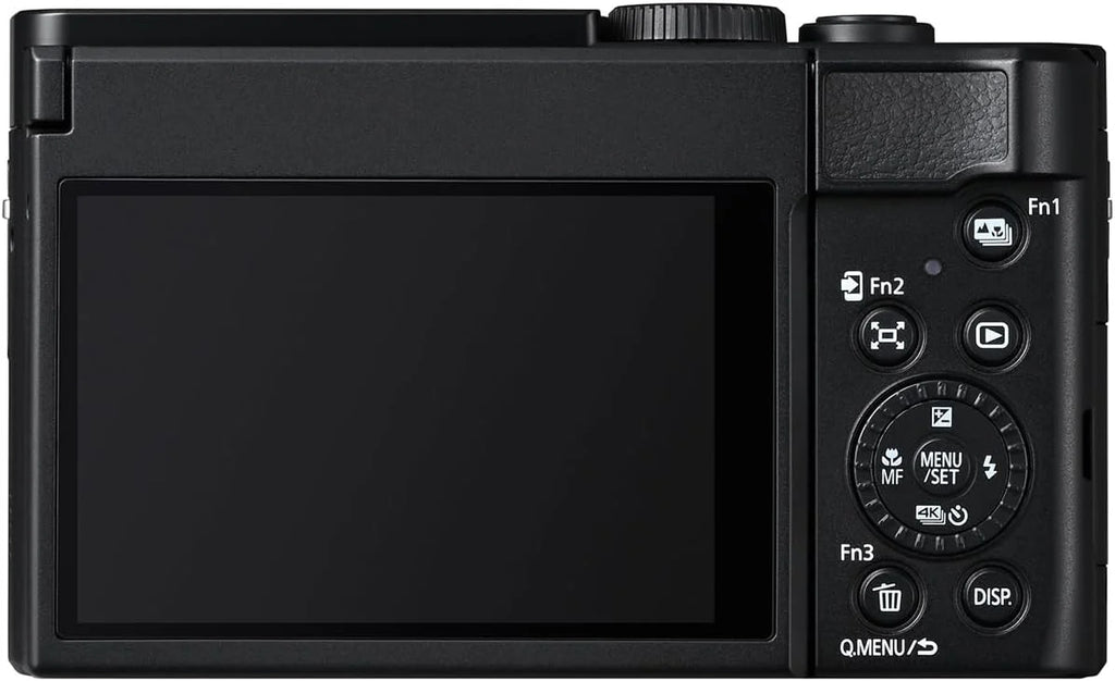 Panasonic Lumix TZ99 | Appareil Photo Compact Zoom Puissant (Capteur 20.3MP, Zoom Leica 30x F3.3-6.4, Écran Tactile inclinable, Stabilisation, Mode Selfie, Vidéo 4K, Wi-FI, Bluetooth) Noir