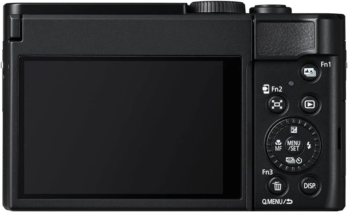 Panasonic Lumix TZ99 | Appareil Photo Compact Zoom Puissant (Capteur 20.3MP, Zoom Leica 30x F3.3-6.4, Écran Tactile inclinable, Stabilisation, Mode Selfie, Vidéo 4K, Wi-FI, Bluetooth) Noir