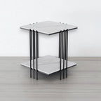 Elegant Thicken Sintered Stone Square Side Table
